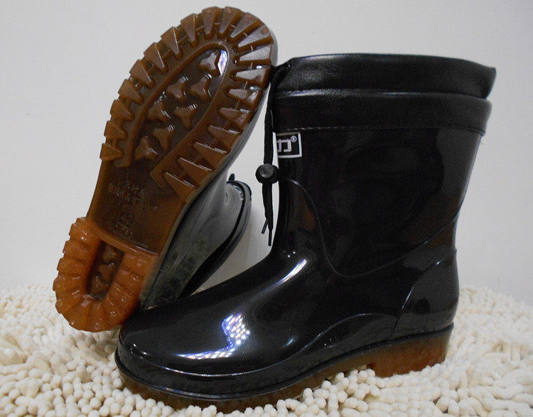 Chaussures - bottes caoutchouc homme pour hiver - semelle tendon - Ref 964719 Image 17