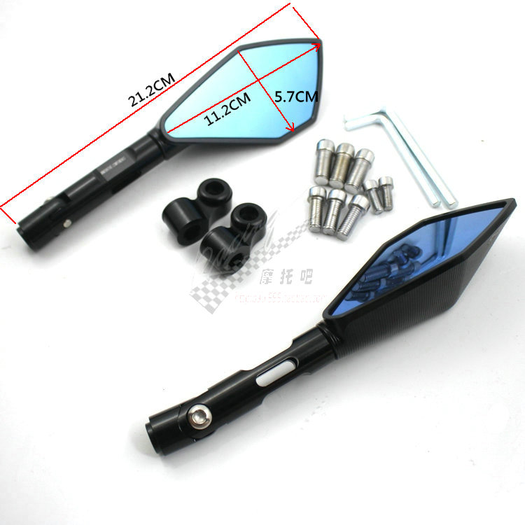 Áp dụng cho gương chiếu hậu sửa đổi thế hệ CB400 VTEC1-4 Hornet CB600 CB919 CNC - Xe máy lại gương kính kiểu xe sh mode