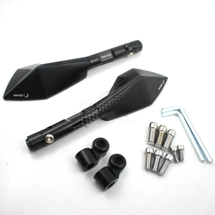 Gương chiếu hậu được chỉnh sửa của Kawasaki Z1000 Z900 Z800 Z300 Z300 - Xe máy lại gương kính chiếu hậu xe máy yamaha