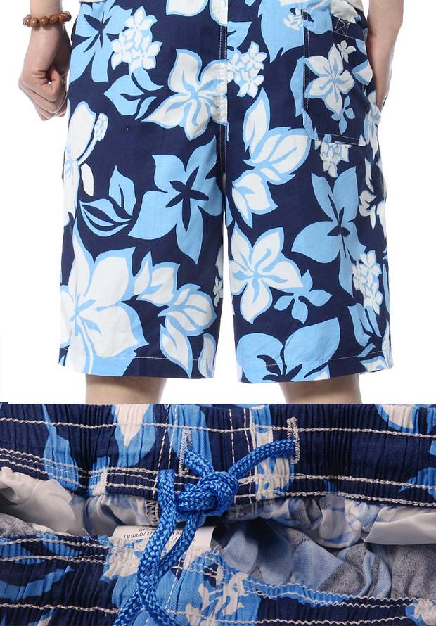 Quần short cotton nam thể thao giản dị năm điểm quần lớn 衩 mùa hè thủy triều 5 điểm lỏng lẻo bên bờ biển kỳ nghỉ quần nam 	mua quần áo đi biển nam	