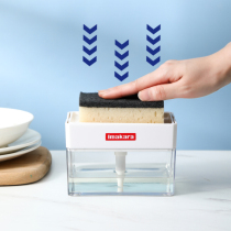 Japan Wash & Finish Press Case Kitchen Sink Dishwashing Liquid Press Machine Automatic Dispenser Press-Type Bottle Soap Liquid box