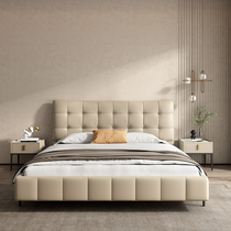 Puff Handy Little Little Luxury Master Bed Bed with Double Double Simple Married Bed