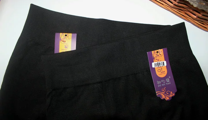 Trái tim thân mật 090 vòng lặp nylon legging đen khăn nhung chín điểm cao eo XL quần ấm áp mùa thu đông