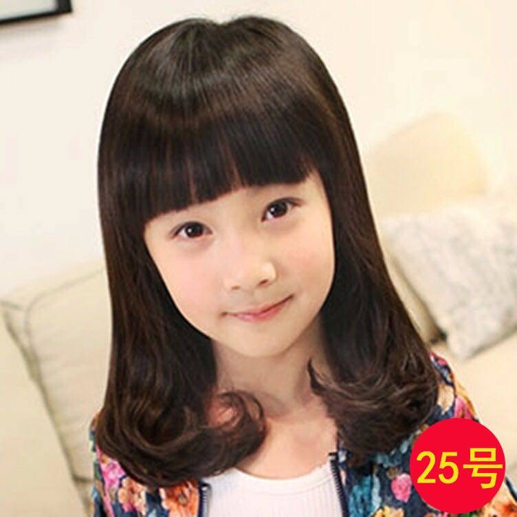 Roman's home 12 years old Children's photography wig hat baby hairstyle watch performance wig kit little girl