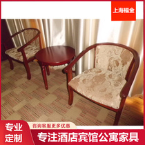 Guesthouse furniture chairchair tea few solid wood paint soft chair chair chair chair chair manufacturer direct sales