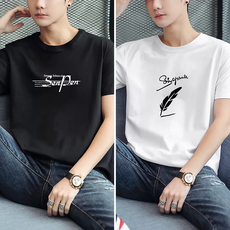 Playboy, летняя футболка с коротким рукавом и круглым вырезом, oversize