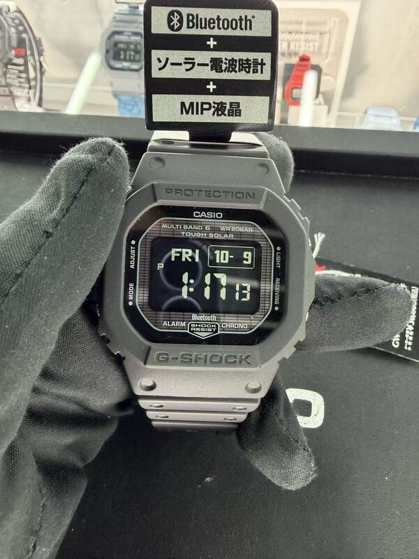 Genuine Casio Gw-Bx5600 Bluetooth Solar Mip Small Square Sports Watch Casio with Forward and Reverse Display