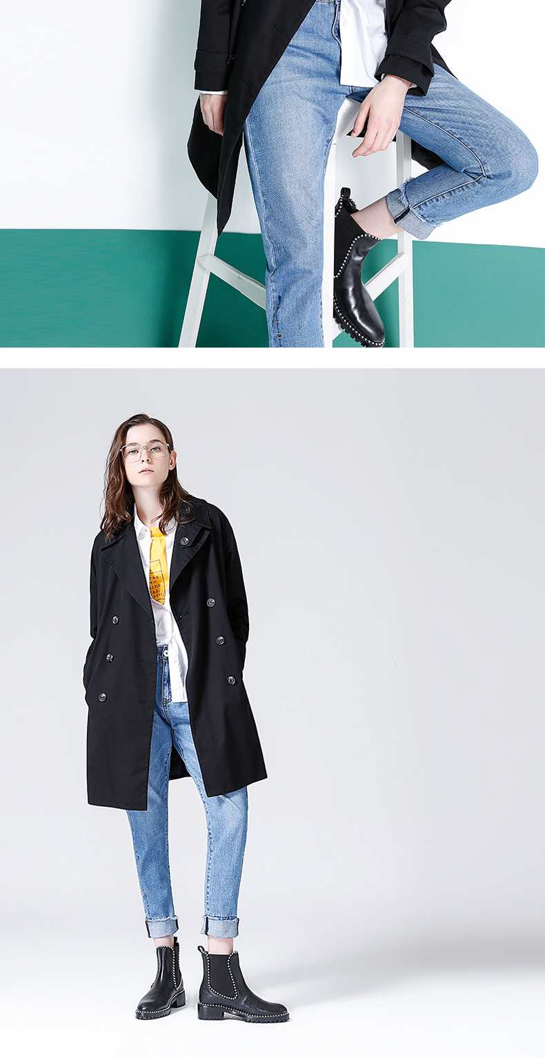 Trench pour femme en Coton - Ref 3225949 Image 32