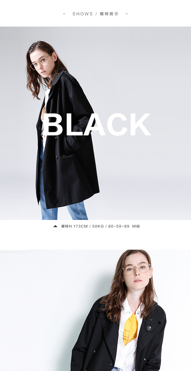 Trench pour femme en Coton - Ref 3225949 Image 31