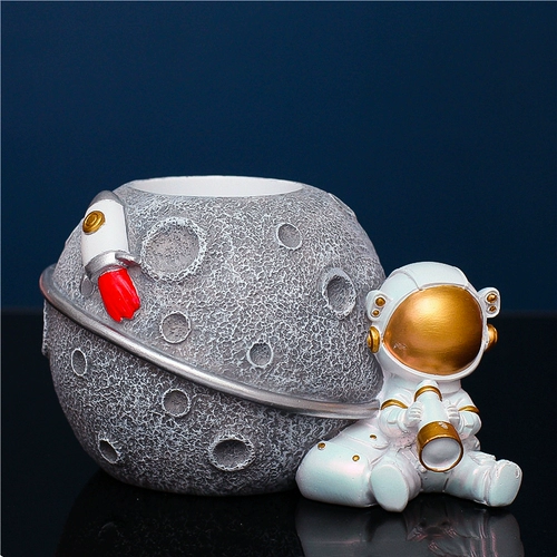 Космонавт, держатель для ручек, детская настольная большая современная мультяшная система хранения для мальчиков для школьников