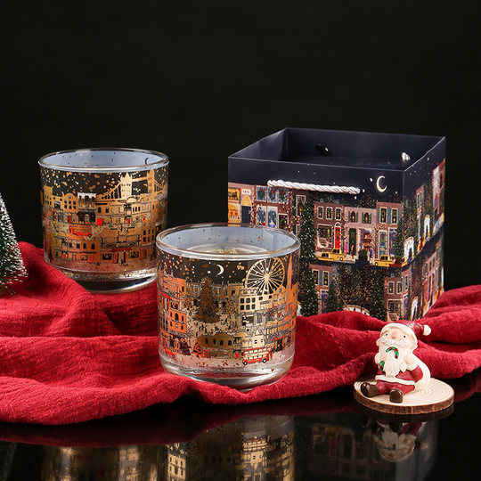 Ready stock Christmas gifts for girls and girlfriends M&S Martha scented candle replacement LED light-up gift UK