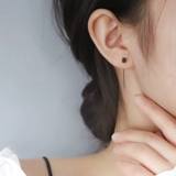 Короткие серьги с кисточками, серебро 925 пробы, коллекция 2022, популярно в интернете