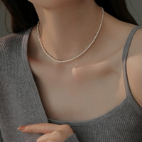 Ожерелье из жемчуга, подарочная коробка, 3mm