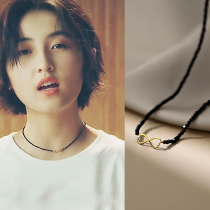 925 sterling silver Zhang Zifeng with necklace light luxury niche neck chain choker 2021 new female summer neck chain