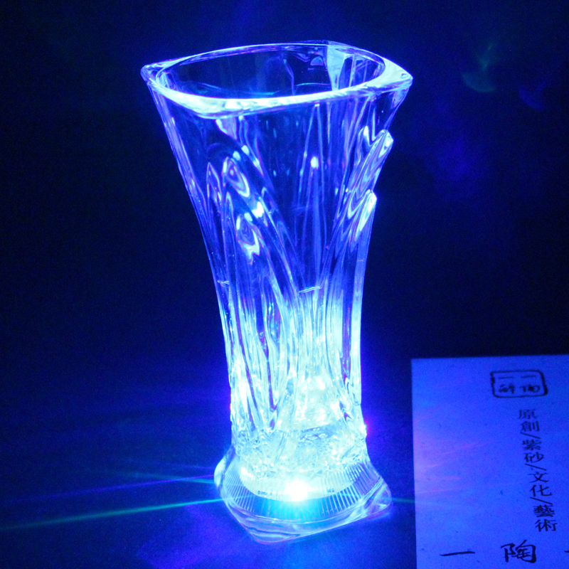 Glowing cốc rót nước, quà tặng nữ sáng, quà sinh nhật, bạn gái, bạn gái, vợ, cốc cảm ứng cảm ứng đầy màu sắc - Tách binh giu nhiet