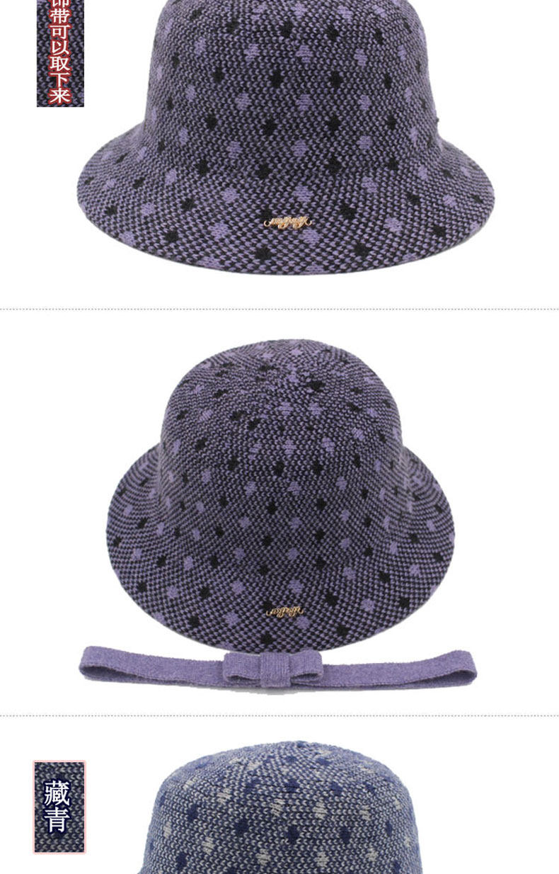 Chapeau pour femme en Melange de laine - Ref 3233599 Image 14