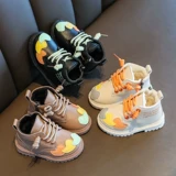 Martens, утепленные демисезонные ботинки для мальчиков, детские короткие сапоги для раннего возраста, коллекция 2022