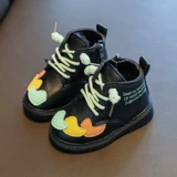 Martens, утепленные демисезонные ботинки для мальчиков, детские короткие сапоги для раннего возраста, коллекция 2022