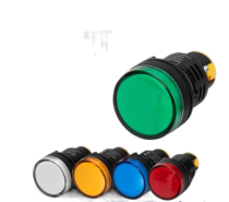 30mm aperture signal light power indicator AD56-30DS 220V 380V open hole M30 power light