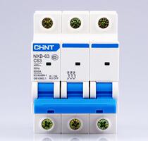 Chint circuit breaker NXB-63 3P C63 C40 C32 C20 C16 C10 three-phase circuit breaker 400V