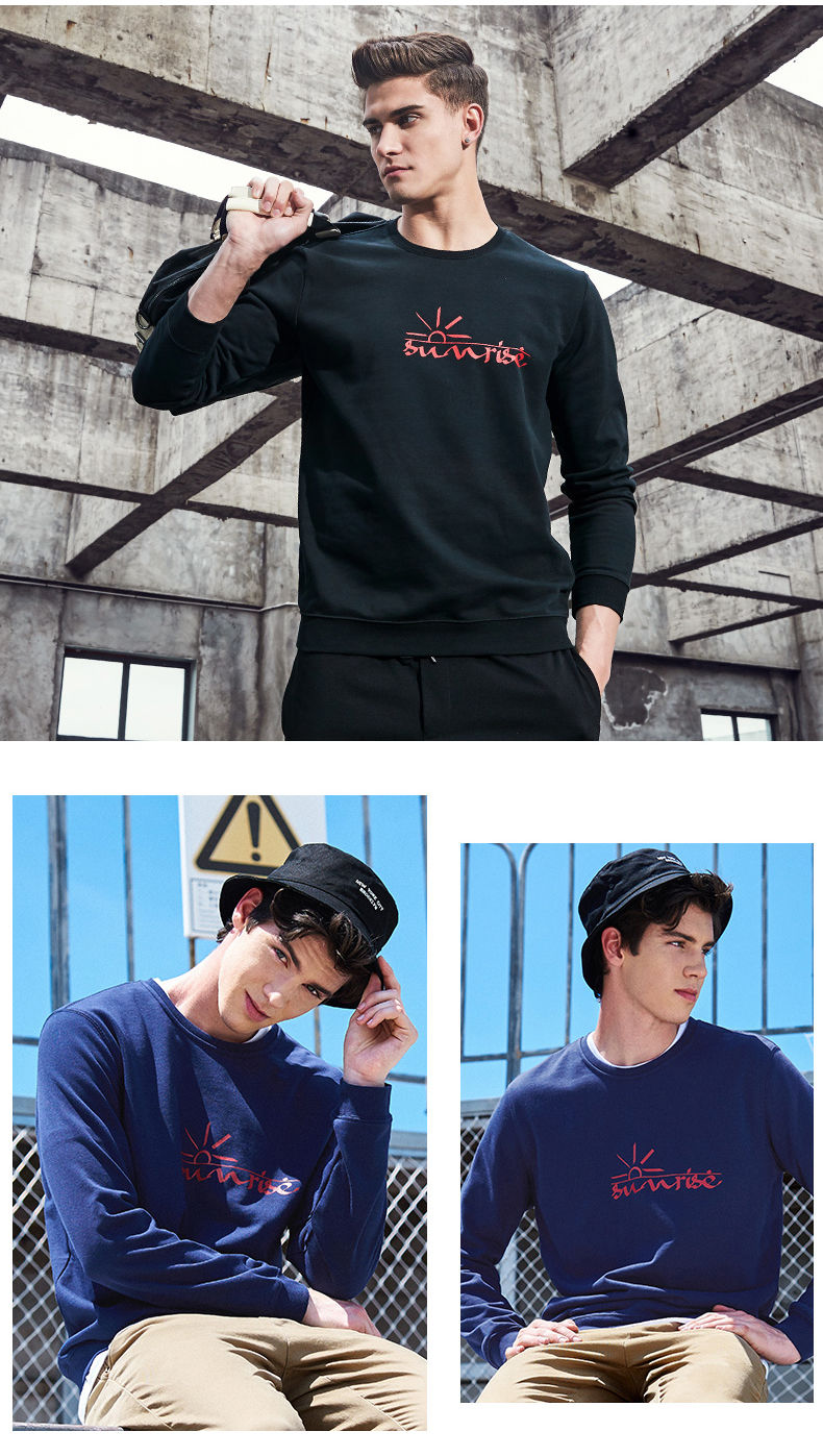 Sweatshirt homme PIONEER CAMP  ROADER en Coton - Ref 3130085 Image 19