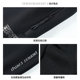 Pathfinder spring double-sided fabric sweatpants men's thickened trousers black cotton pure velvet knitted casual leggings sweatpants