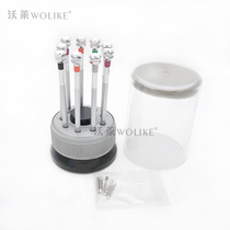 Watch repair tools precision screw batch steel belt movement screwdriver with a cross screw set 9 high quality