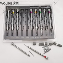 High quality precision watch watch watch screw batch screwdriver 10 sets with more than 10 batches 316L stainless steel