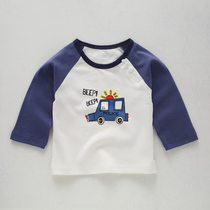 Bean dragon baby spring and autumn cotton single coat baby underwear long sleeve men and women children wear autumn clothes bottoming