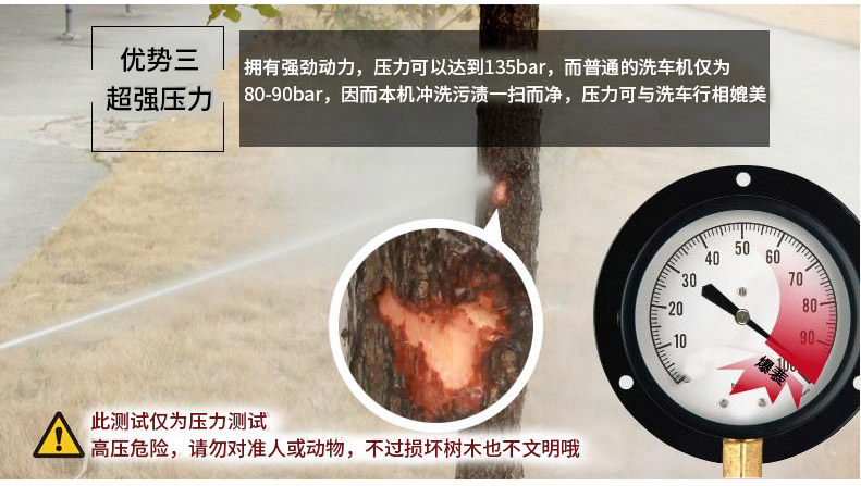 Автомойка 熊猫2062a静音自吸家用高压洗车清洗机 220v 洗车机感应电机水枪 PANDA SOFTWARE