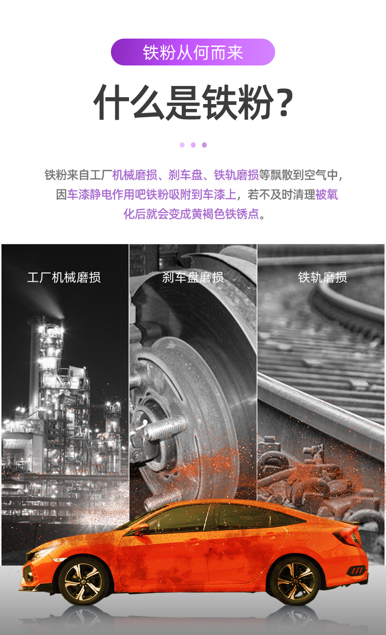 文晶阁 漆面铁粉去除剂 256ml 图2