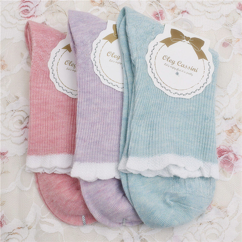 Moon socks pure cotton maternity socks Spring and summer maternity socks sweat-absorbing autumn loose cotton socks postpartum socks do not strangle feet