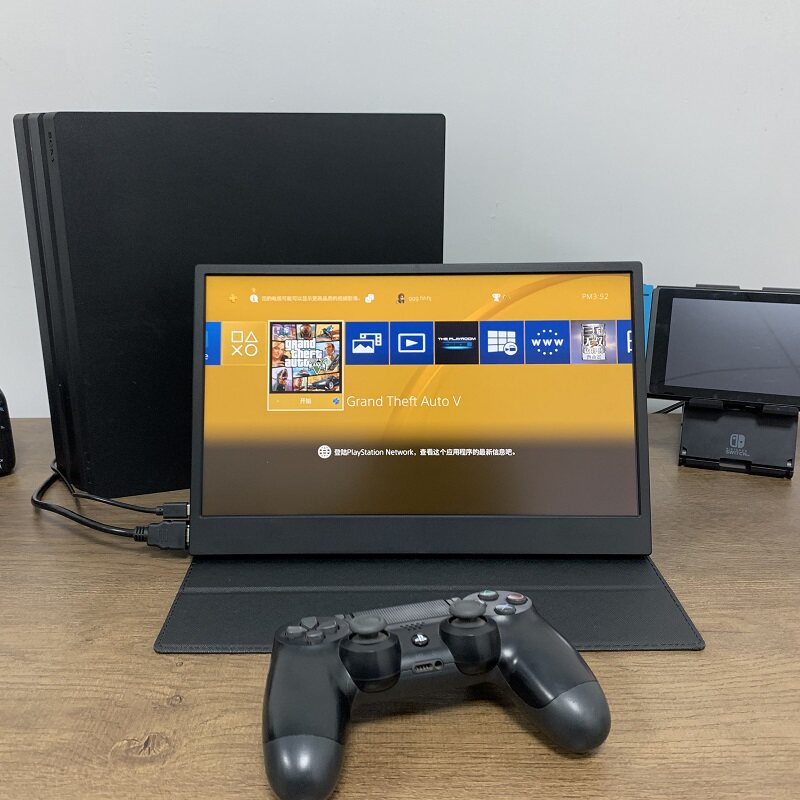 Portable display extension consoles ps4 5switch notebook subscreen phone external screen touch 4K