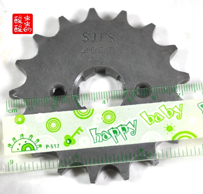 Xe máy SJFS / thu hoạch mùa thu 17 răng 20CrMnTi 428 bánh răng bay nhỏ / xích bay nhỏ - Xe máy Gears