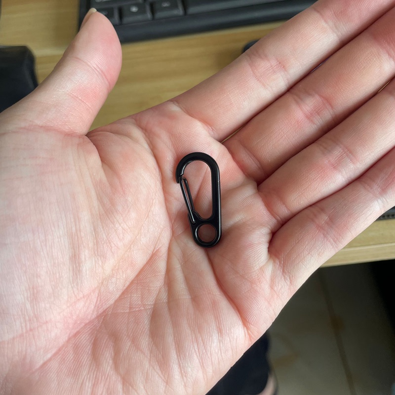 3cm Mini Carabiner Small Zinc Alloy Mini Hook Backpack Connector Keychain Connector Tactical Buckle