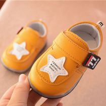 0-2 years old baby shoes autumn boys lighting shoes baby pu soft toddler shoes soft bottom shoes