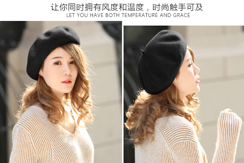 Chapeau pour femme en Melange de laine - Ref 3233704 Image 24