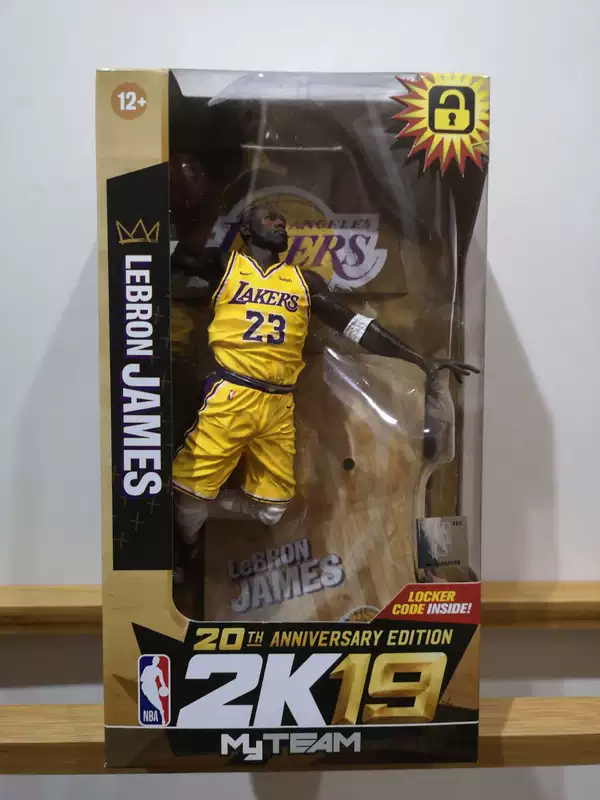 [Spot] McFarlane NBA 2K19 33 Generation James Basketball Doll Model Hand Office Aberdeen Decoration - Capsule Đồ chơi / Búp bê / BJD / Đồ chơi binh sĩ