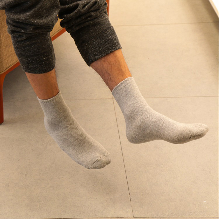 ZOD thời trang nam cotton dày vớ thường xuyên mùa thu thủy triều rắn màu khử mùi vớ nam vớ vớ kinh doanh vớ cotton tất nam hàng hiệu