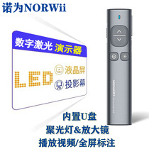 Nuowei N96 Spotlightt page turning pen LCD LED screen TV projector presenter Multimedia teacher