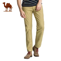 Camel/骆驼 Весенние модные мягкие штаны, средняя посадка, облегающий крой