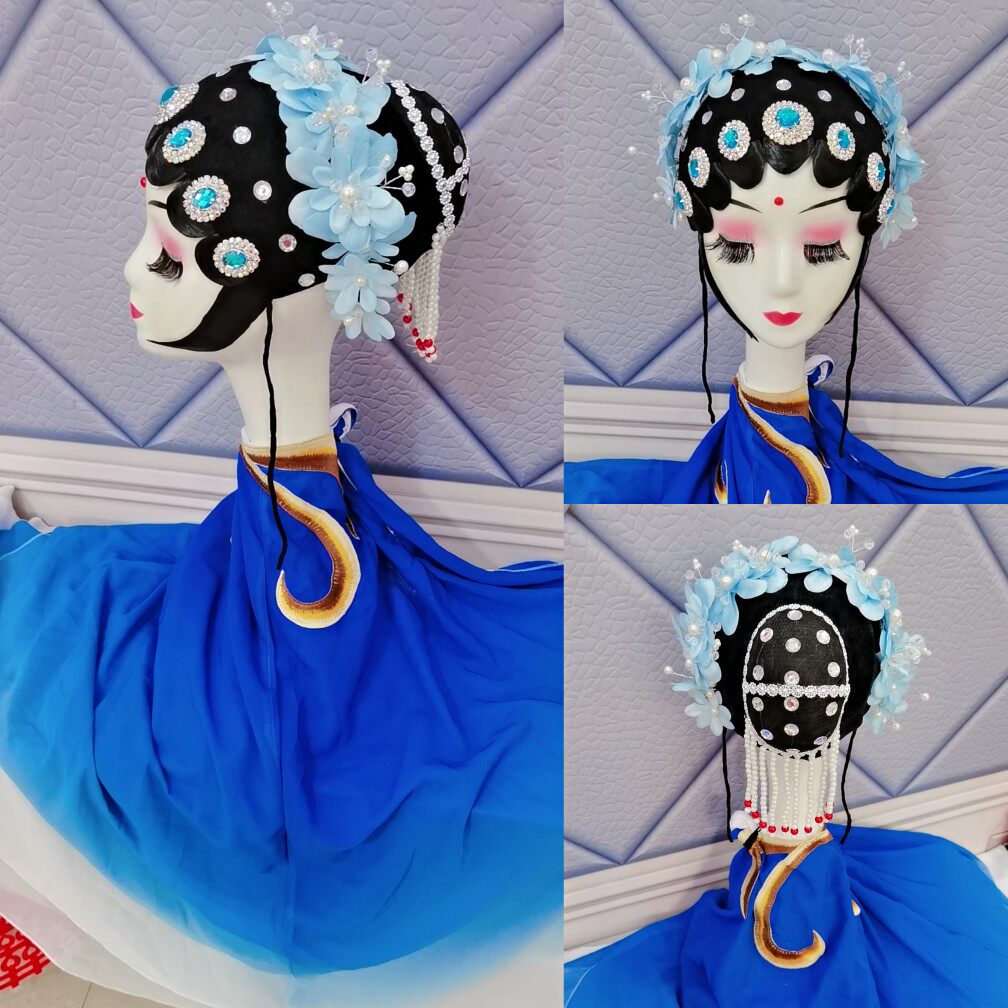 Children's Jinther Dance Head Accessories Peach Lee Cup Adult Jinther Performance Head Decoration Drama Headwear Adult Classical Dance Headwear