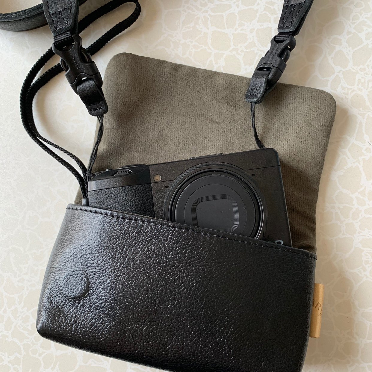 mekee Canon G7x2 camera packet g7x3 protects sleeve light gr3 Sony rx100 black card M7ZV1 is suitable for