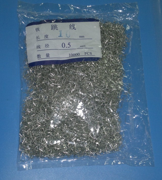 5mm6mm10mm8mm isowire diameter 0 5MM short circuit wire breadboard PCB electronic jumper tinned iron wire jumper