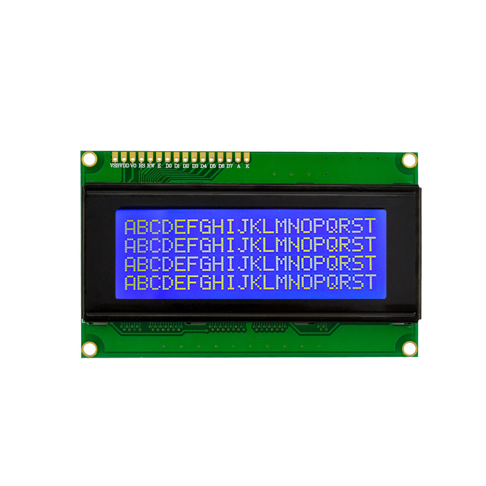 IIC/I2C 2004LCD 2004ALCD液晶屏模块5V蓝屏20X4LCD适用于arduino