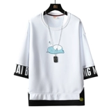 Playboy, толстовка, трендовая футболка с коротким рукавом, в корейском стиле, оверсайз