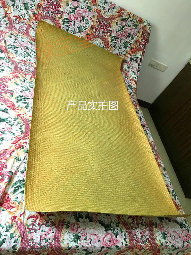 Zhao Khánh Pucao chỗ ngồi 0,8m0,9 mét tinh khiết ký túc xá thủ công giường đơn hai mặt thảm mùa hè trên toàn quốc - Thảm mùa hè chiếu trúc 1m
