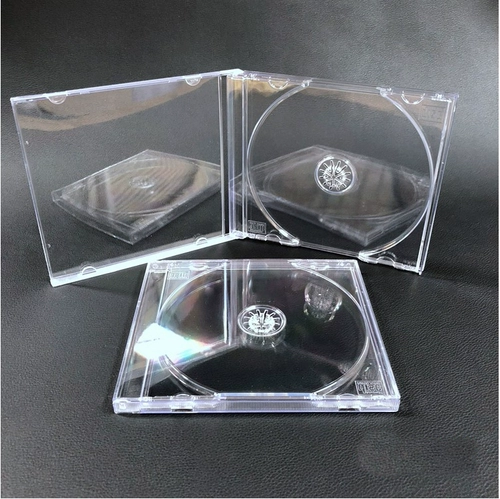 CD CD Box Album Box Прозрачная хрустальная упаковка CD CD Стена хранения настенная крышка жесткой штекеры Dibice Dibice