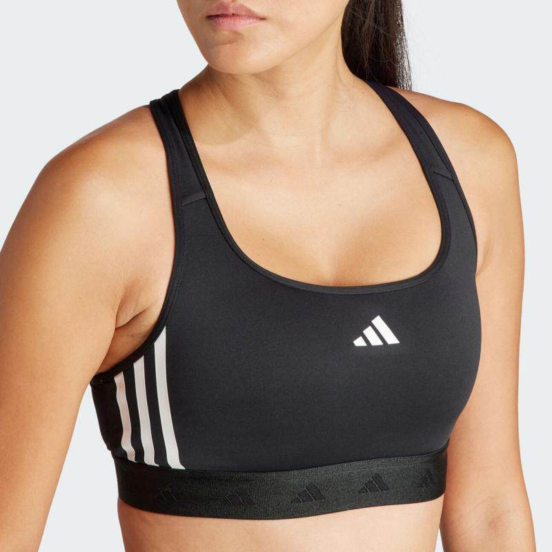Adidas Adidas Women's Medium to High-Intensity Sports Bra Vest Running Sports Fitness Training Bra Bra