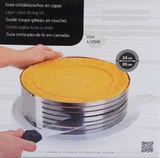 Deli 6-12 дюйма регулируемой слоистые многослойные круговые круглые круглые банки масштабируемые ломти